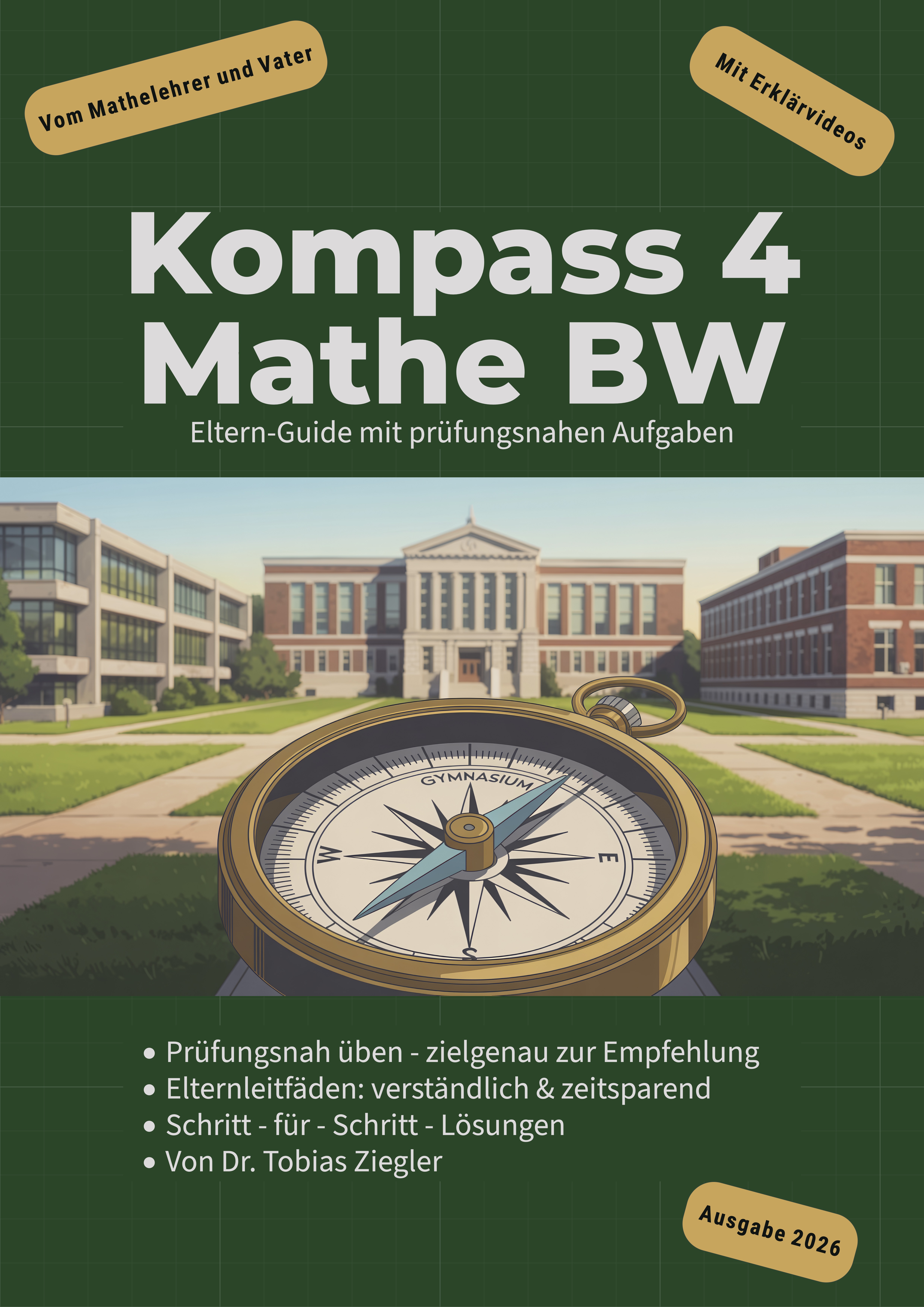 Frontcover: Kompass 4 Mathe BW